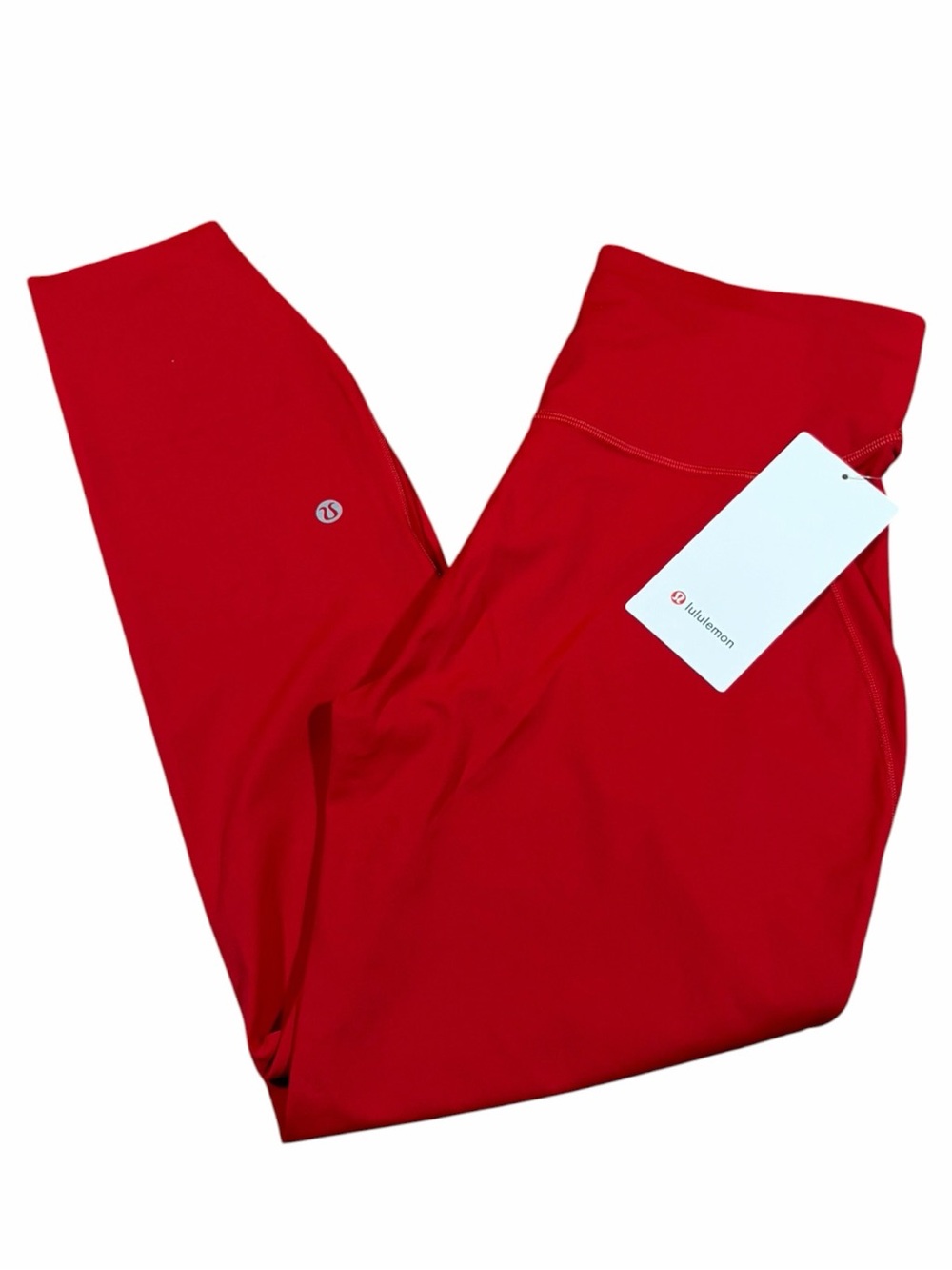NWT Lululemon Base Pace High-Rise Tight 25" (Dark Red) Size 10